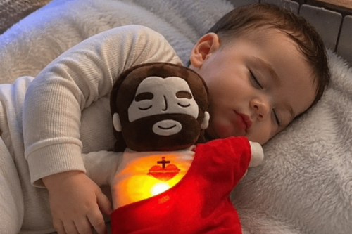 SLEEPYPAL™  Peluche respiratorio para acompañar la hora de dormir.